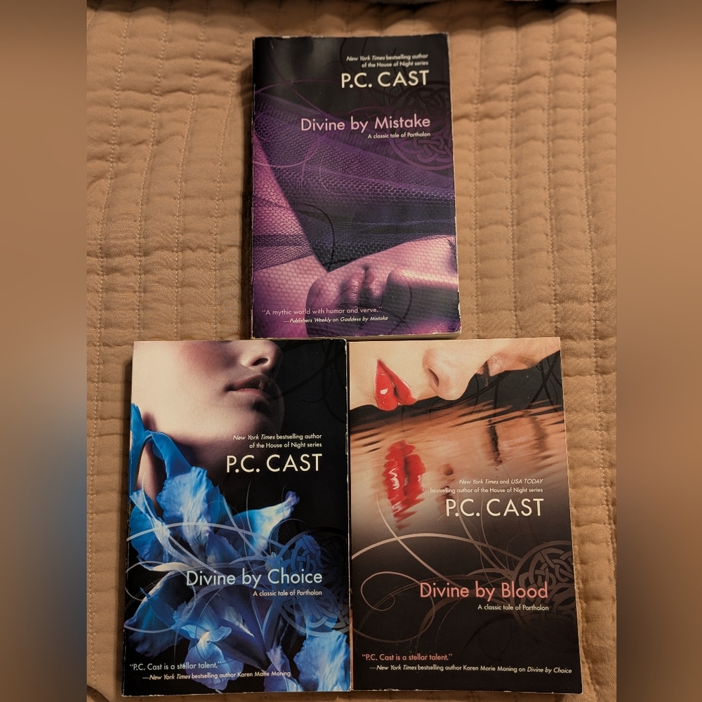 P.C. Cast Book Set - Partholon Series Books 1-3